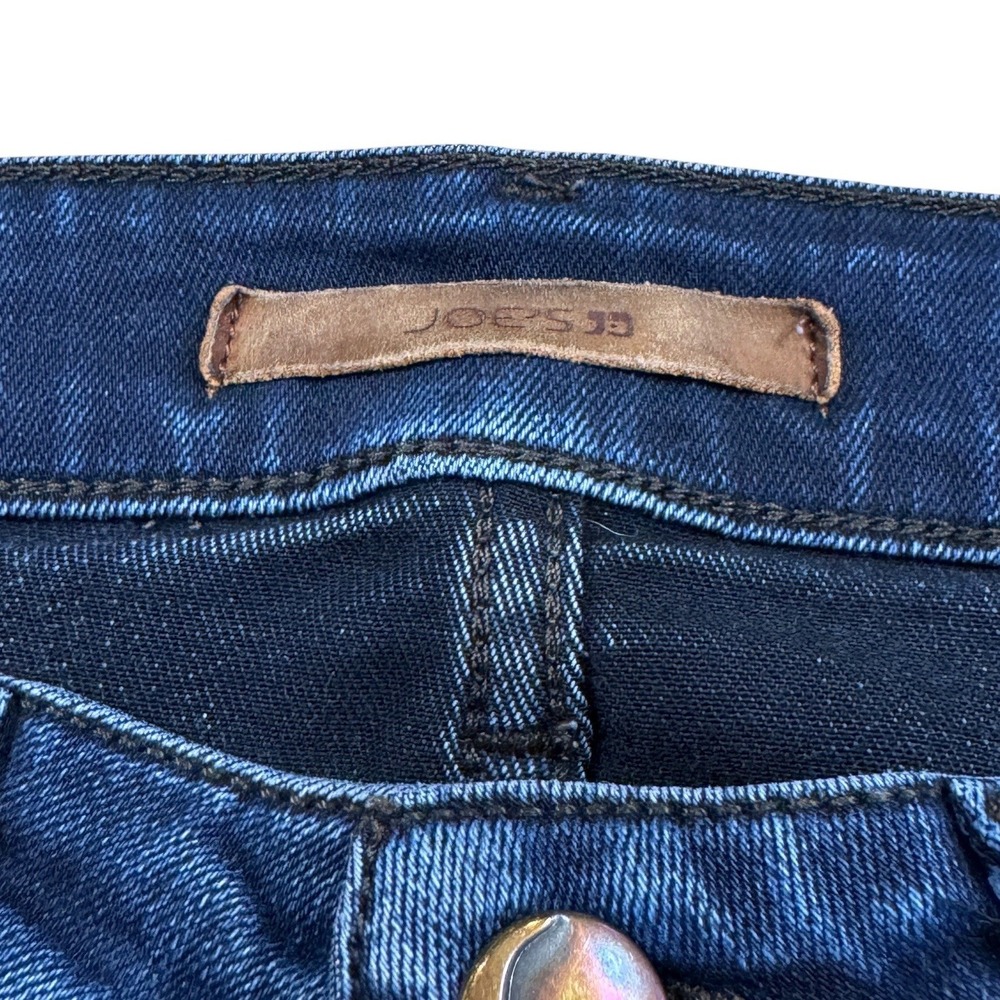 Joe's Jeans Flawless Icon Ankle Skinny Sz 26 Mid Rise Clean Girl Tomboy Chic EUC - Picture 3 of 7